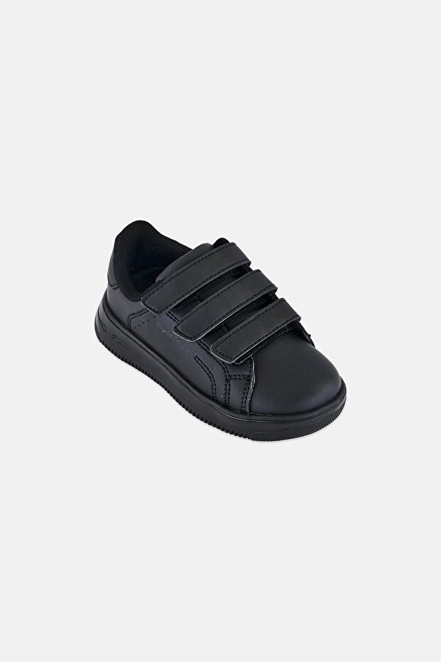 Toddlers Boys Velcro Closure Shoes, Black