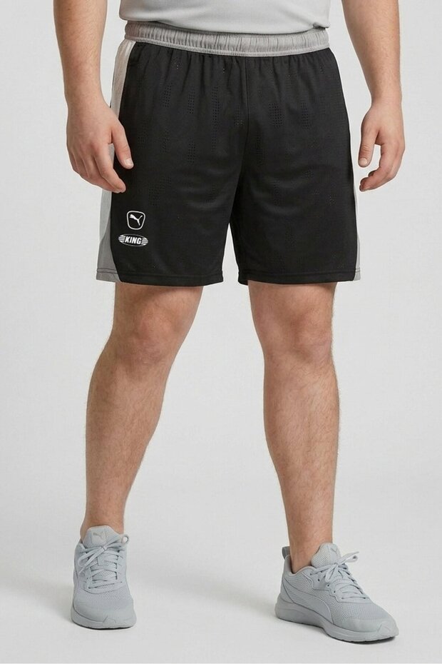 Men Sportswear Fit King Pro Training Shorts, Black