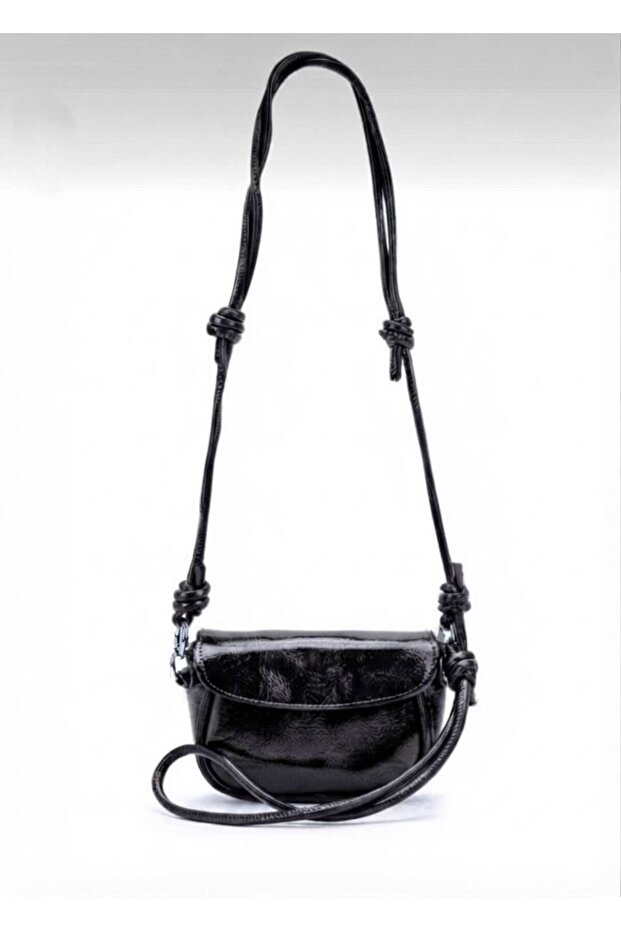 Women's Crossbody Bag with Adjustable Knot Detail Strap (Size Length 11 cm Width 15 cm)