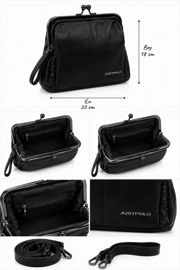 Organized Internal Structure Women's Hand and Shoulder Bag