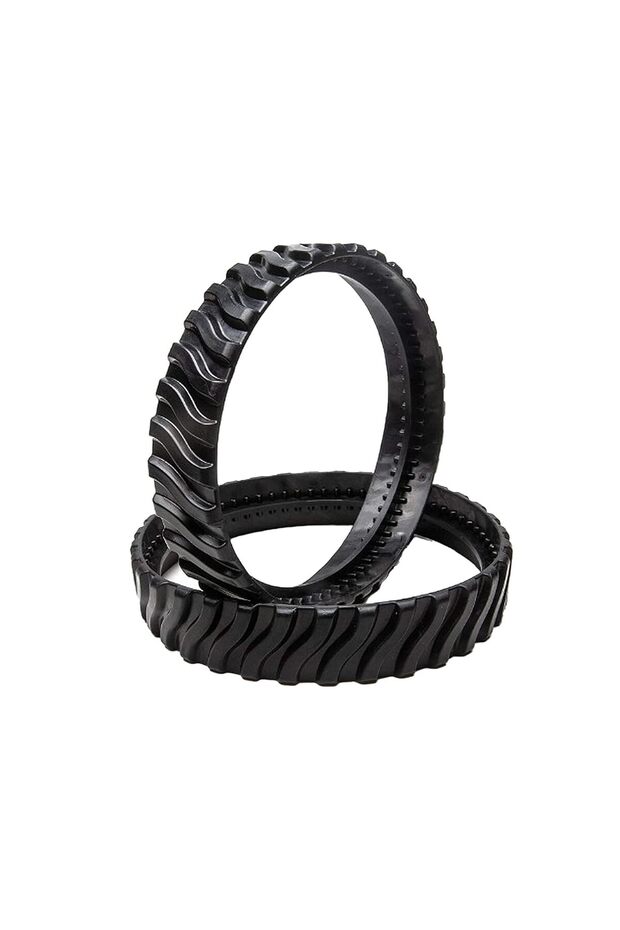 Replacement Rubber Tires 2-Pack Robot Tires Rubber Pool Cleaning Tires Wheel Tires Robot Spares Swimming Pool Cleaning Tires