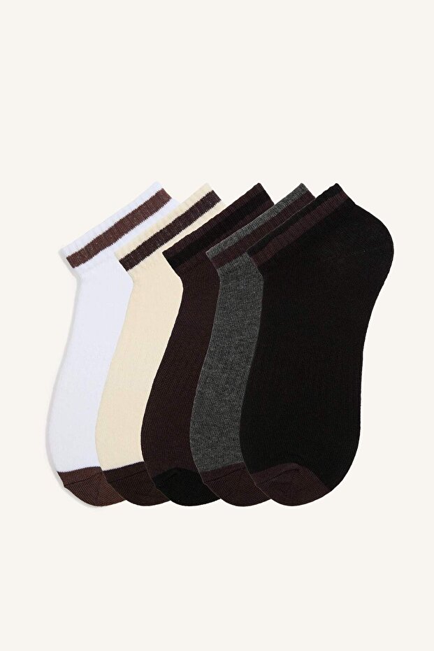 5 Pack Cotton Booties Socks for Boys I3267A8Ns