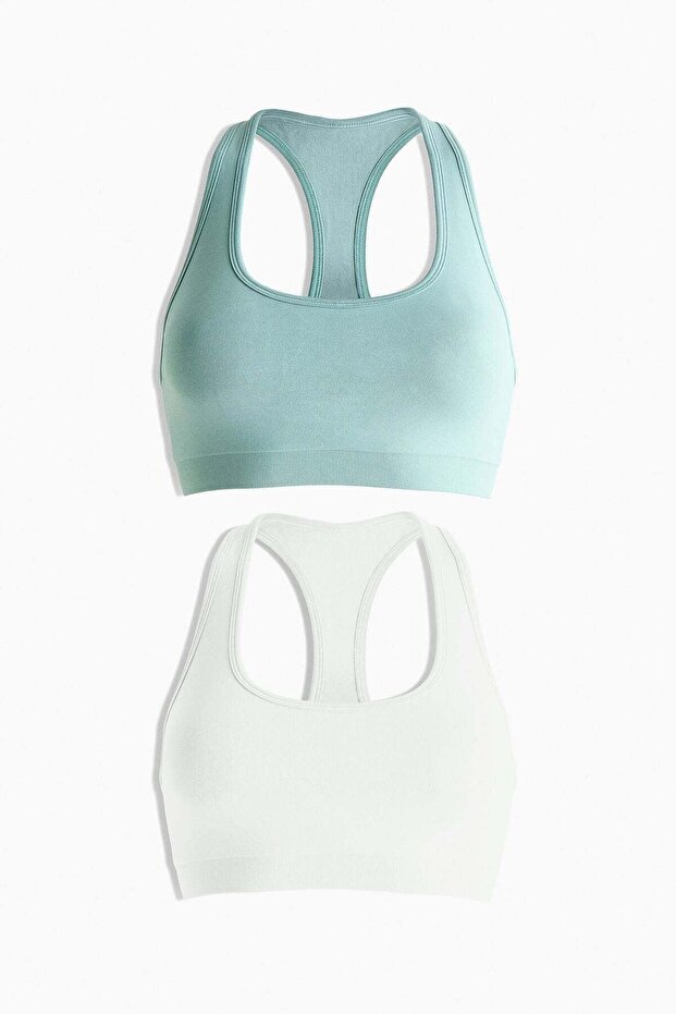 2-pack Seamless Sports bras with DryMove™
