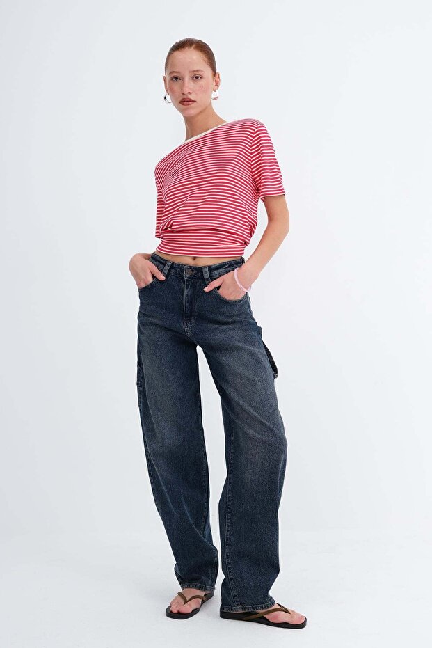 Baggy Jean Trousers Pn883