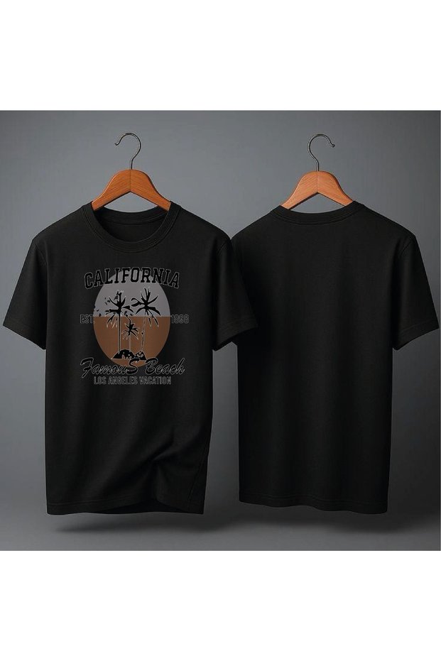 California Printed Oversized T-Shirt