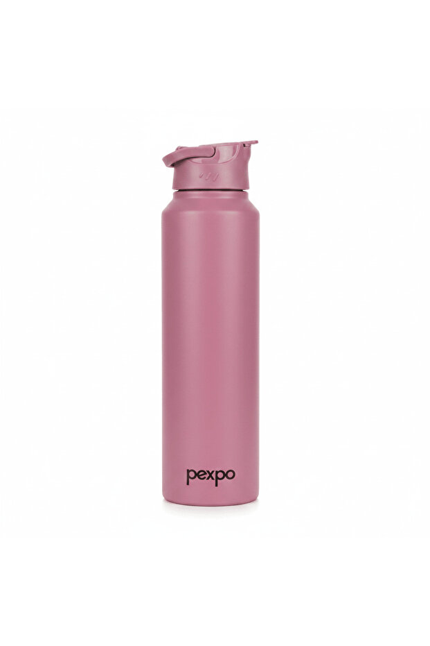 Stainless Steel Vacuum Insulated Water Bottle – 1000 ml - Dusty Rose