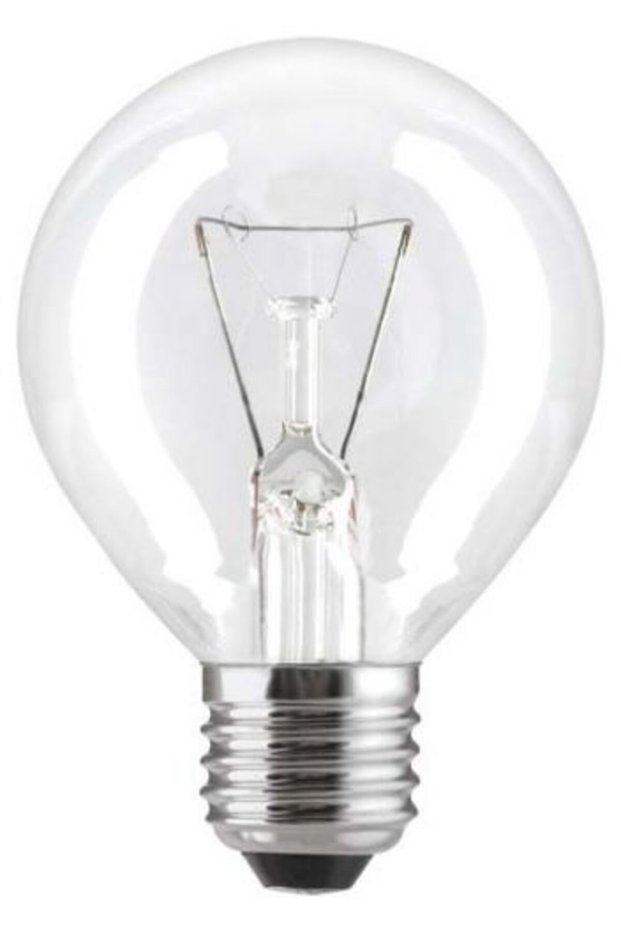 Bec antișoc, glob transparent, 40W, E-27 - E+29-2457