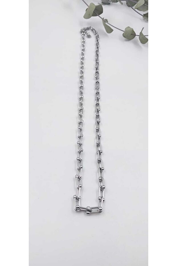 Silver Color Tiffany Necklace
