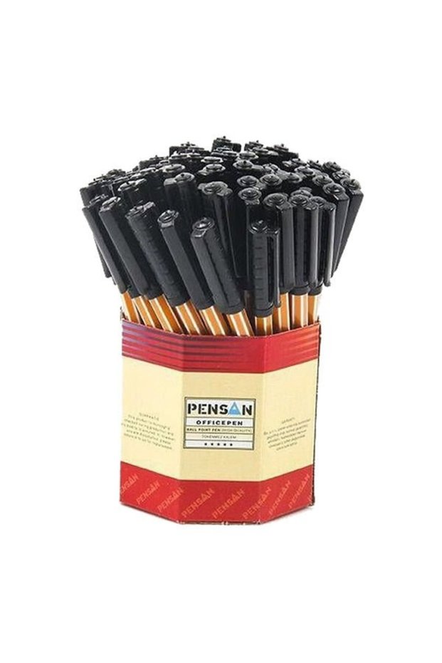 Pensan Officepen 60-Pack 1.0 mm Black Ballpoint Pen
