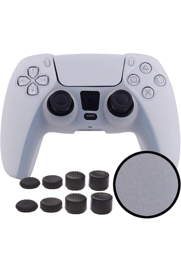 game Controller Skin Texture Pattern PS5 Controller Cover compatible with Sony DualSense Con