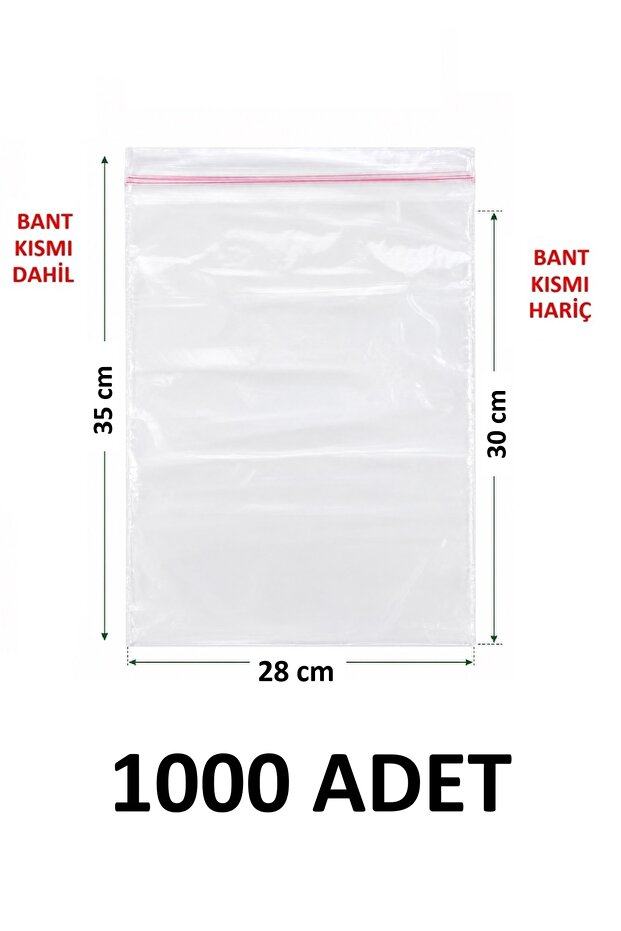 28X30 +5 cm Transparent Nylon Bag with Polyethylene Tape 28X35 cm Adhesive Flat Pe Bag 1000 Pieces