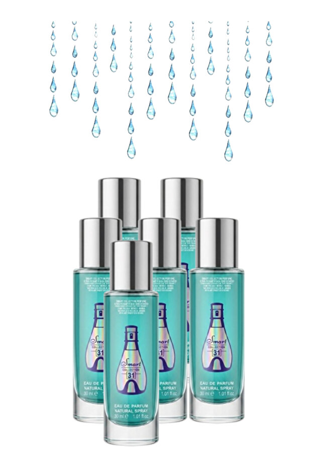 6 قطع عطر رقم 31 سعة 30 مل