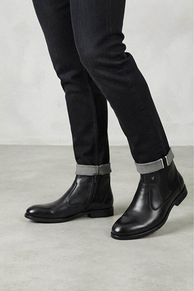 1196063 Genuine Leather Men's Classic Casual Boots