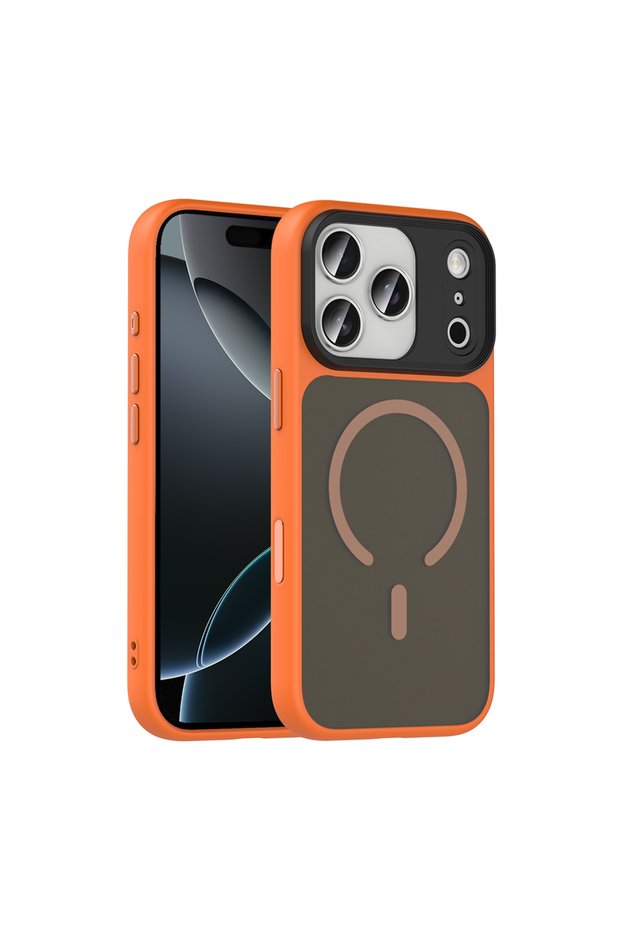 iPhone 17 Pro Case Magsafe Supported Camera Raised Matte Anti-Fingerprint Silicone