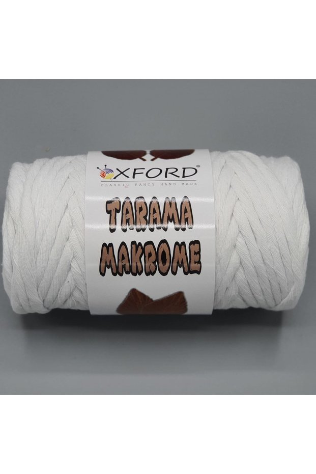 Tarama Macrame 5 mm - 001 White