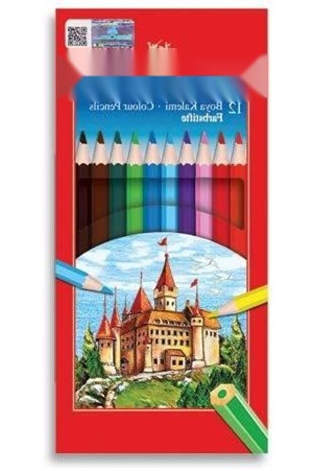 12 Colors Crayons, Cardboard Box, Faber-Castell