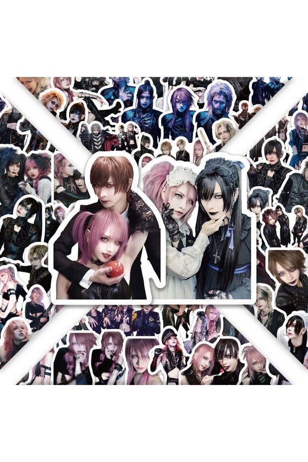 60x 2 60Pcs Jiluka Stickers Fashion Vinyl Waterproof for Laptop Phone Case Notebook Water Bottle DIY