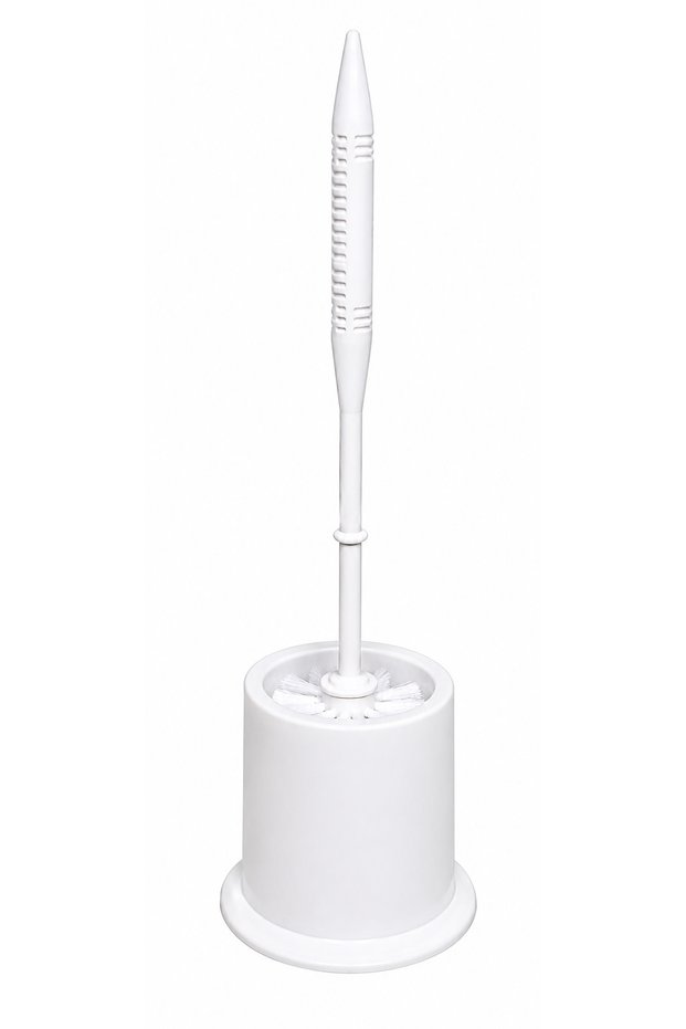 Toilet Brush With Holder White | Bathroom Cleaning Brush Set