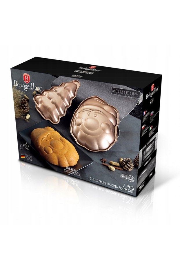 Set de 2 forme pentru copt prăjituri