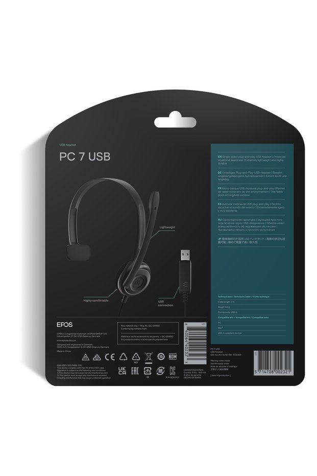 Căști SENNHEISER PC7 USB