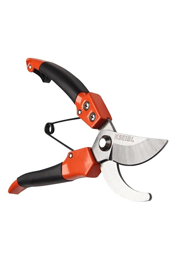 KSEIBI Heavy Duty Garden Pruning Shears with Steel Blade, 200 mm Size