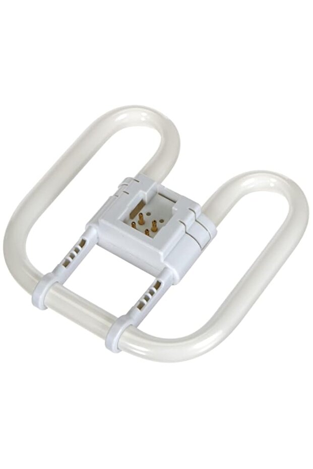 16w 2D Square 4-Pin GR10q Cap Standard White (3500k) Compact Fluorescent Lamp, GR10