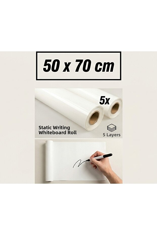 Paper Board White 5-Piece 50*70 Pan751