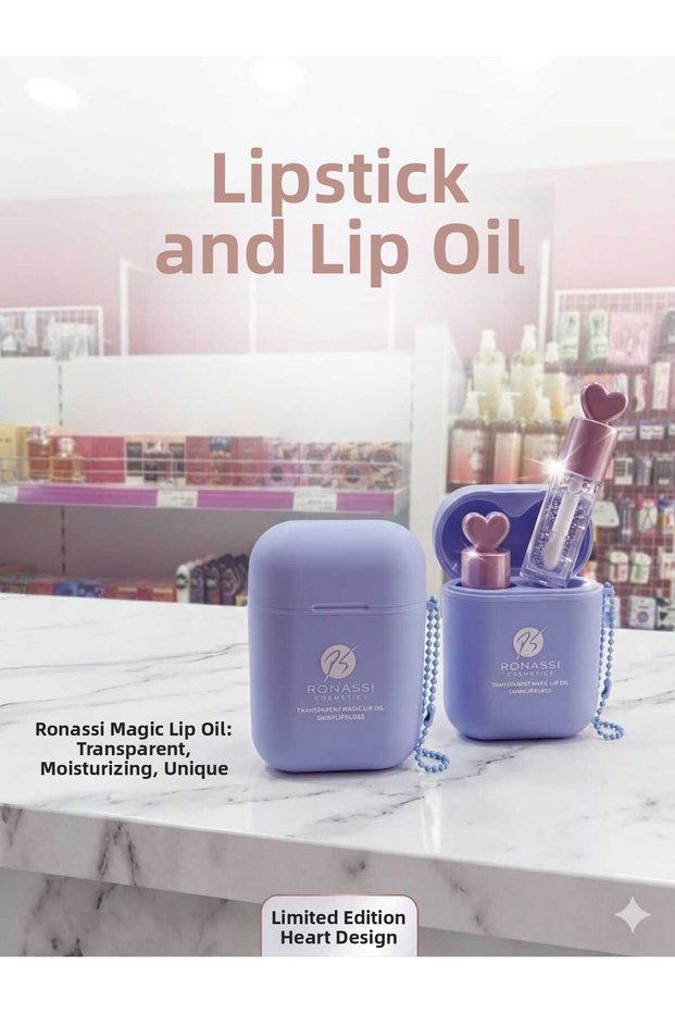 Magic Lip Lipstick Gloss Dual