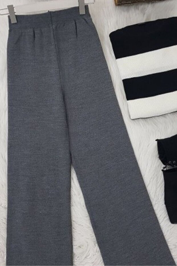 Geräucherte, lockere Strickhose - 6