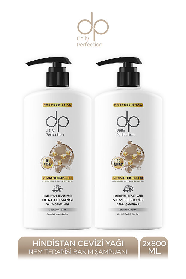Shampoo Coconut Oil 800 ml X 2 Pieces