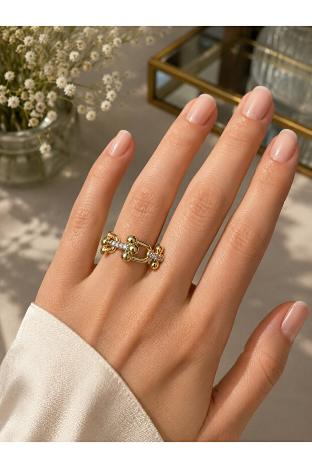 Steel Paperclip Ring Is Adjustable to Fit the Finger. Does Not Cause Blackening.