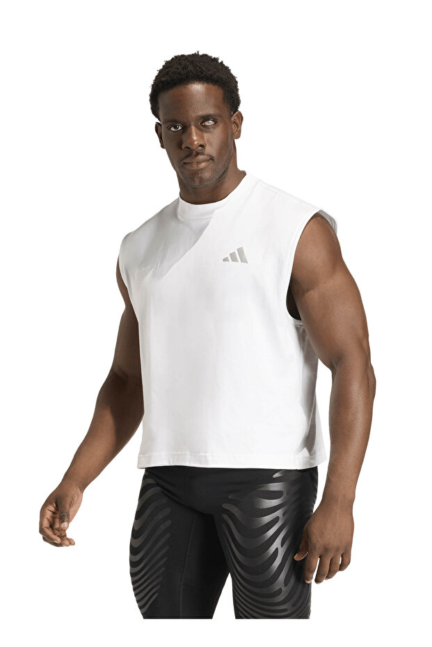 Kb2601 Adi365 C Tan Uf White Men's Tank Top