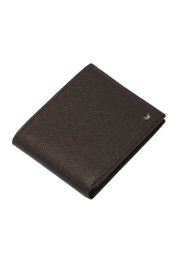 Brown Genuine Leather Men's Wallet - S1Ce00001498-U5H
