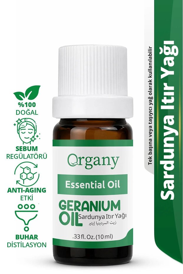 Naturally Fragrant Geranium Oil 100% Natural Care Oil Geranium Essential Oil 10 ml