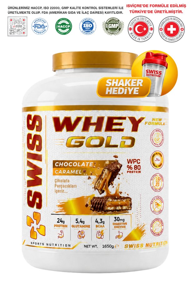 Whey Gold Protein Powder Chocolate Caramel 52 Servings