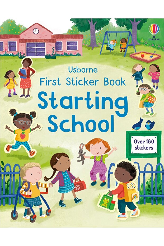 First Sticker Book Starting School - 5