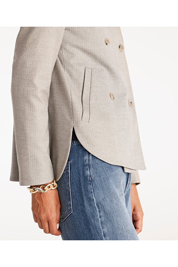 A Form Double Breasted Jacket - 4