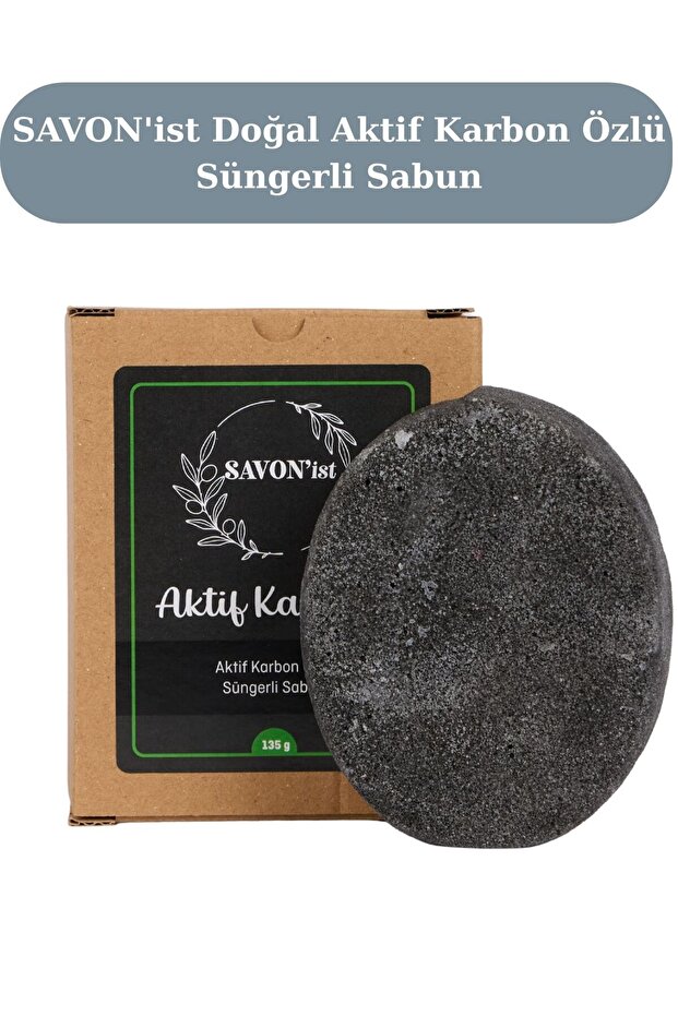 Natural Activated Carbon Self-Sponging Soap