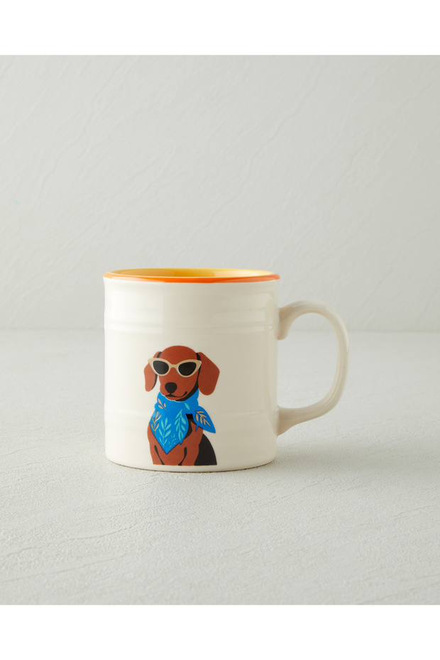 Sunny Dog Ceramic Mug 345 ml Colorful