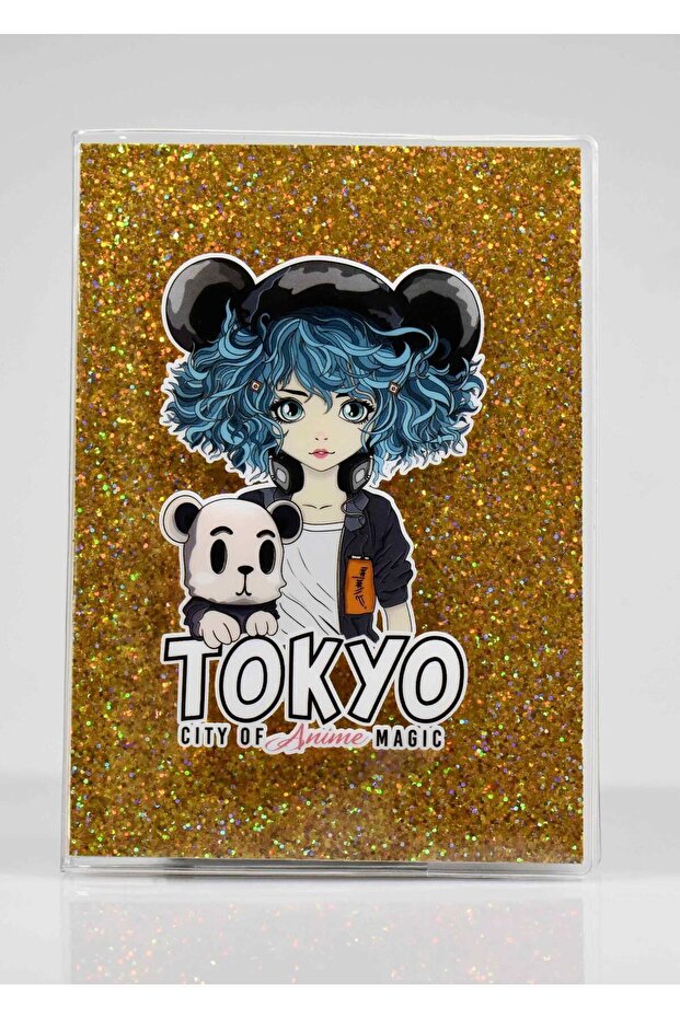Yellow Tokyo - Glitter Notebook - 2