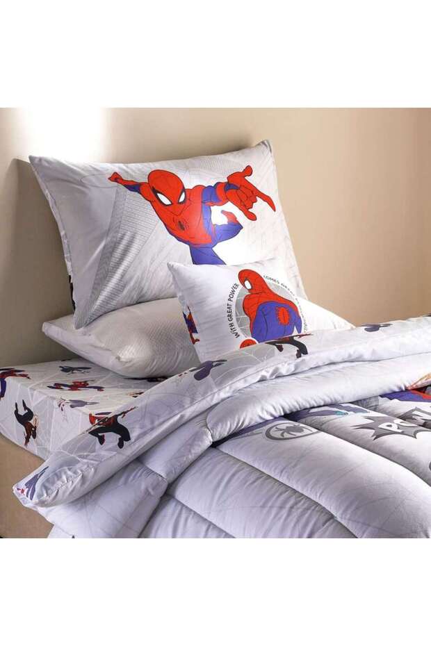 Spiderman 4 Piece Bed In A Bag 160x220cm - Red
