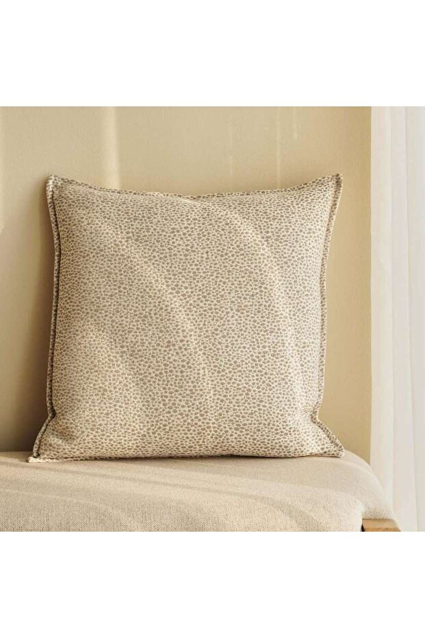 Designora Jq Feather Filled Cushion 50x50cm - Grey
