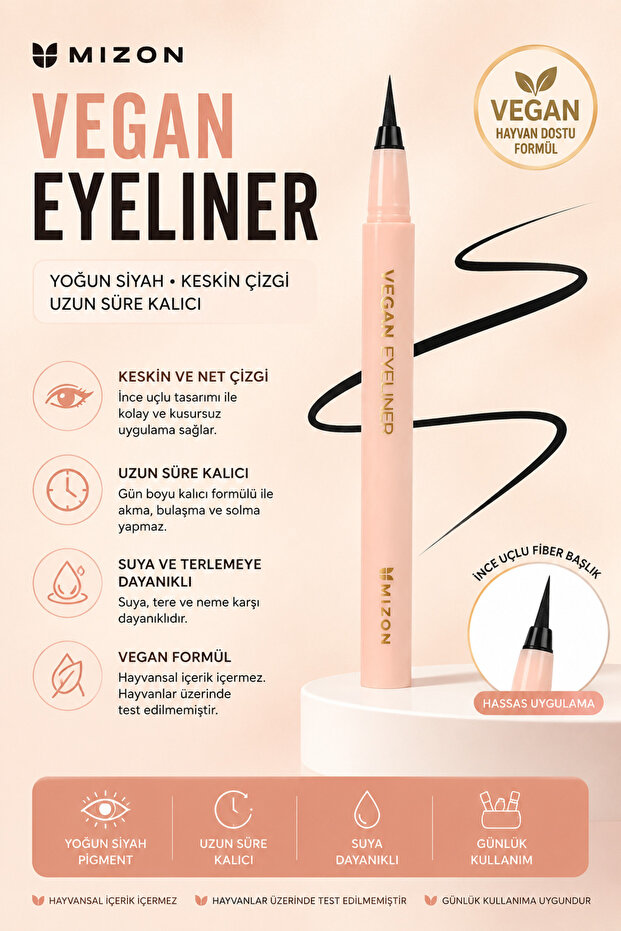 Vegan Eyeliner (Black) - Vegan Black Eyeliner
