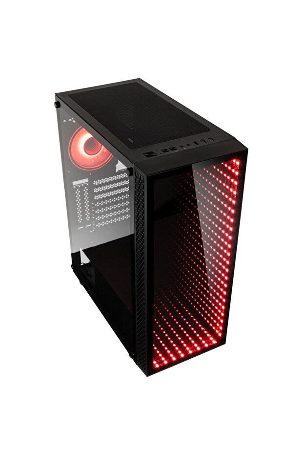 Void Rift ARGB Midi Tower - Negru - 5