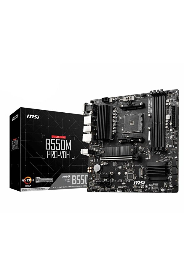 B550M PRO-VDH AMD B550 Socket AM4 micro ATX