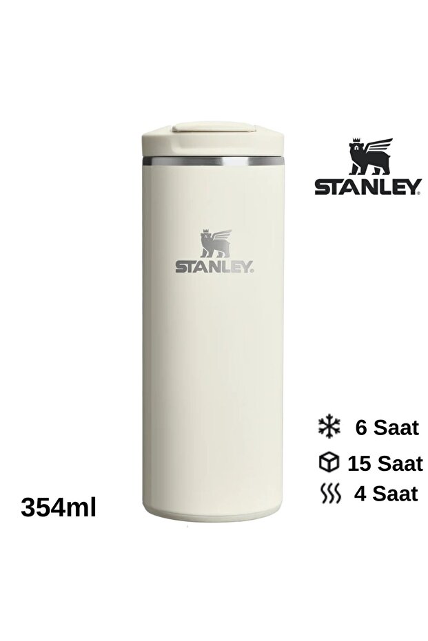 The Transit Fliptop Mug 0.35 L Termos Kupa Bardak Matara BEJ
