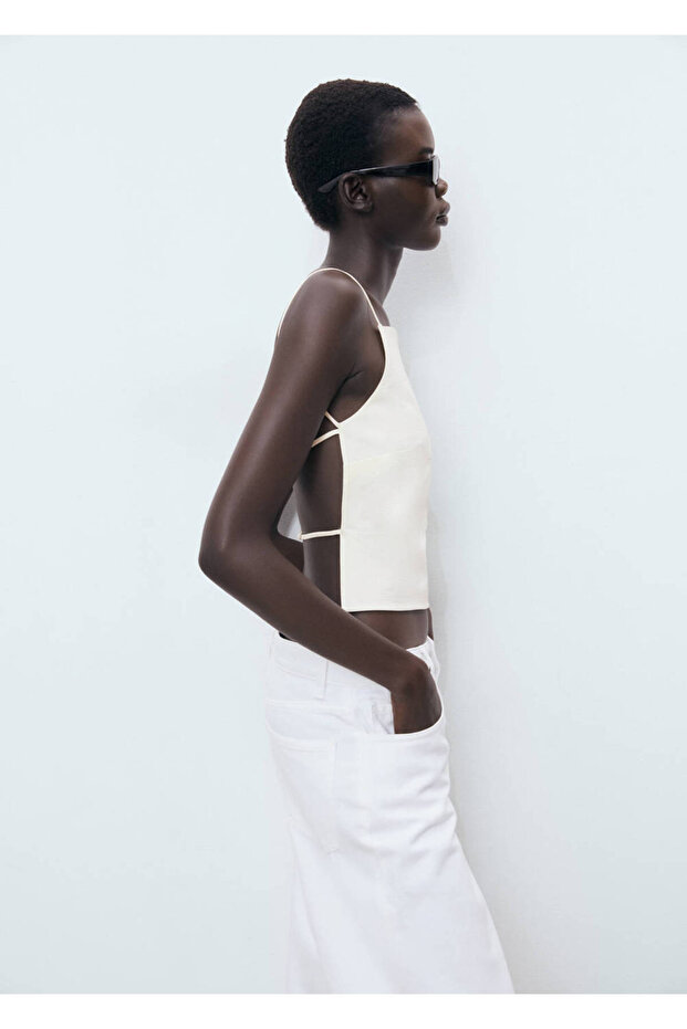 Backless blouse - 6
