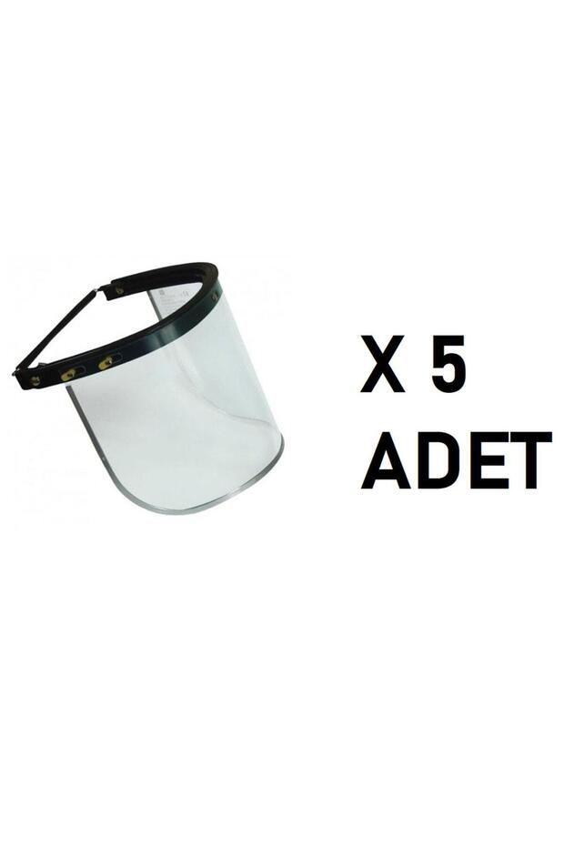 Transparent Face Shield Visor That Can Be Attached to Helmet + Visor Holder X 5 Pieces