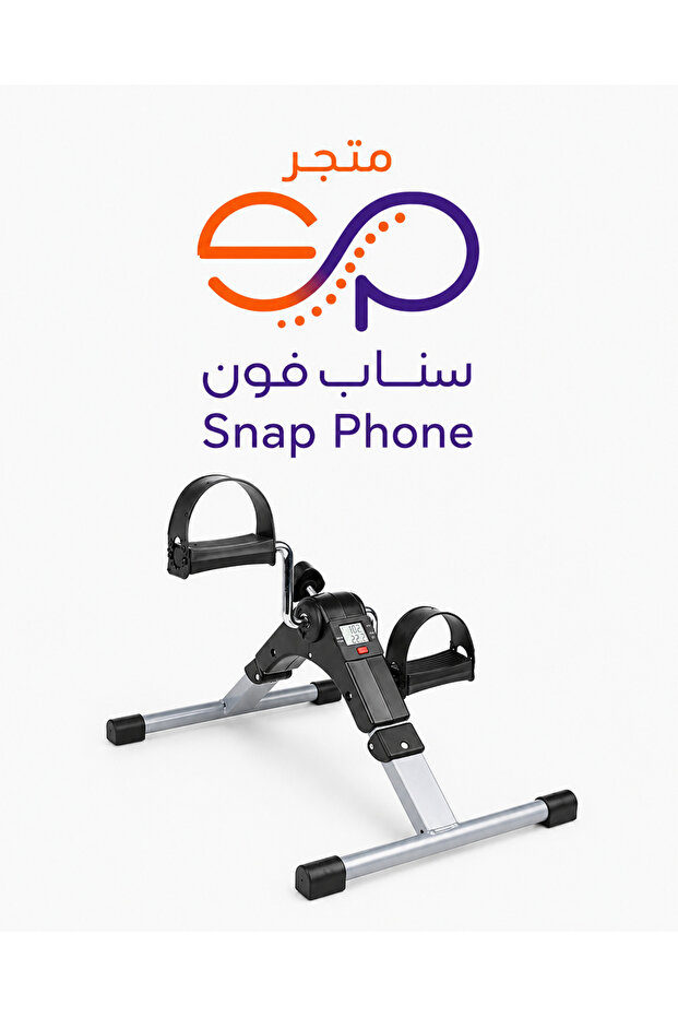 جهاز تمارين دواسات قابل للطي للذراعين والساقين، بمقاومة متغيرة وشاشة عرض متعددة الوظائف
