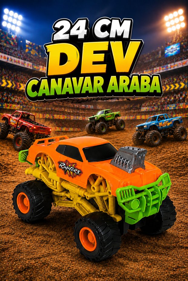 Big Size Monster Car Toy Giant Wheeled Off Road All-Terrain Vehicle Children's Toy
